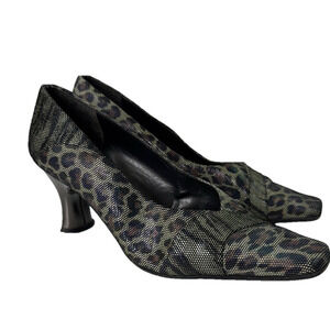 Proxy Animal Print 3" Heel Pumps Made in Spain size 9